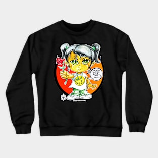 TEACH THE CHILDREN LOVE NOT HATE Crewneck Sweatshirt